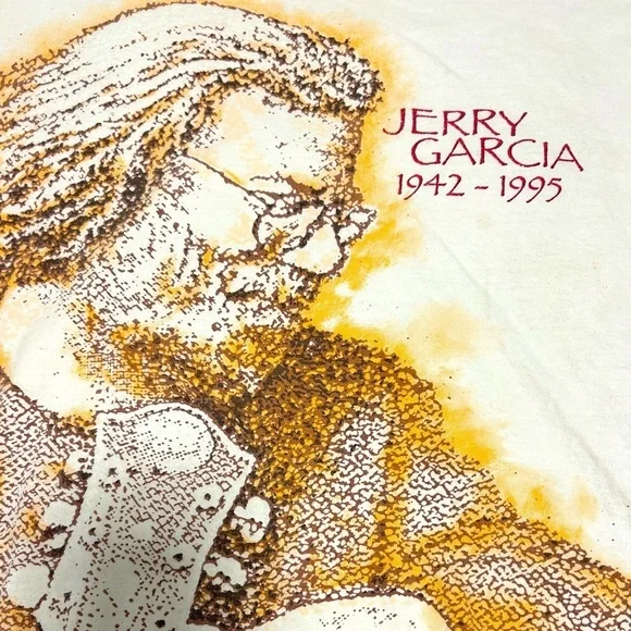 Vintage Grateful Dead T-shirt Liquid Blue Size XL - Picture 4 of 5